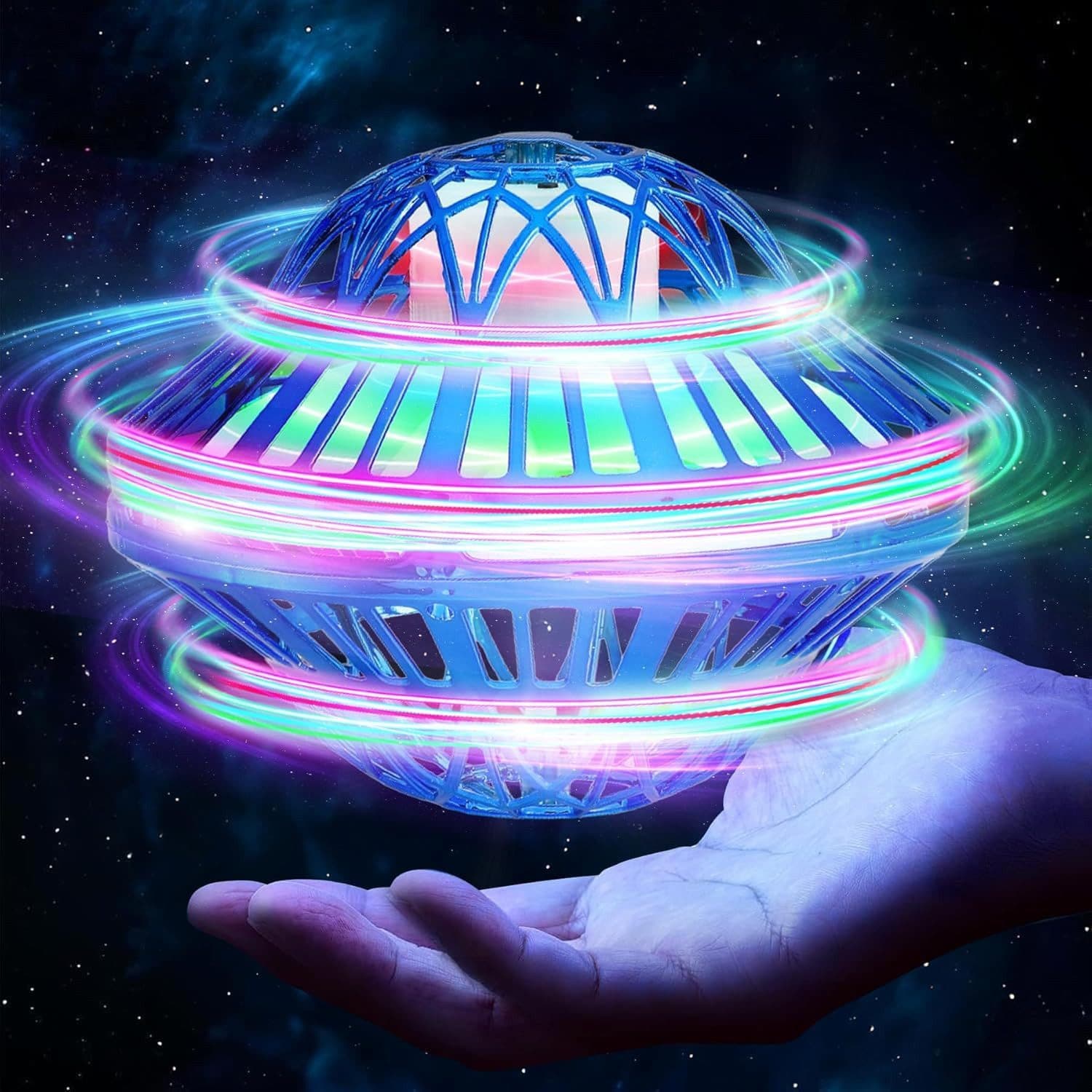 Ophy Spielball Magischer 360° Fliegender Ball mit LED - Bild 2