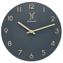Holzwerk Wanduhr Designer Loft Quarzwanduhr aus Holz Bild 2