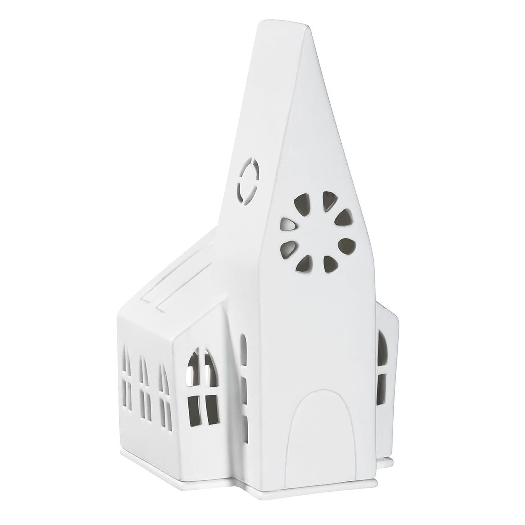 Räder Teelichthalter Kirche Kerzenständer Teelicht Weiß - Bild 2