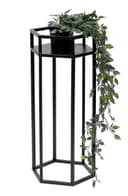 DanDiBo Blumenhocker Metall Schwarz 6eck 50-70 cm Bild 2