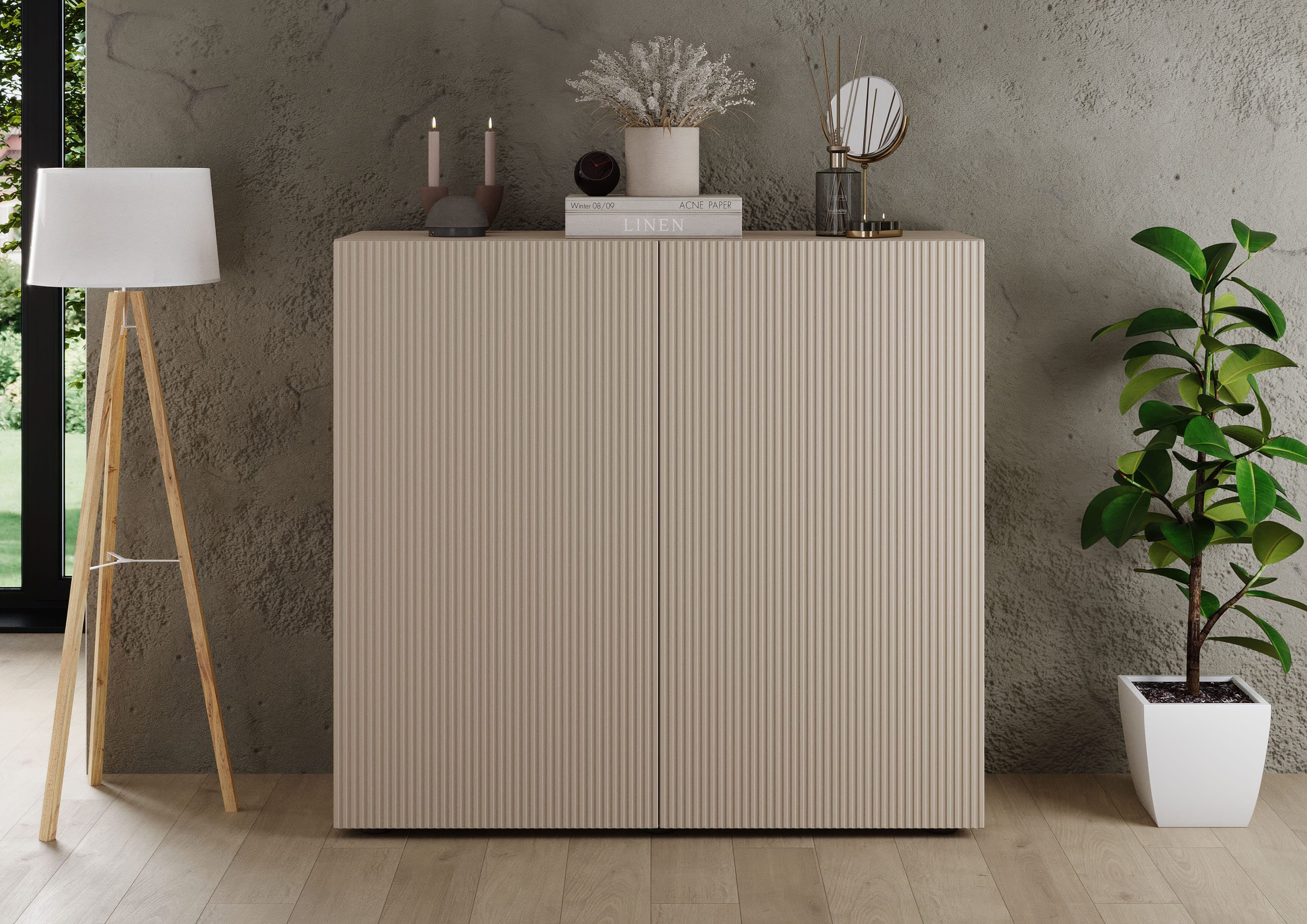 HOME AFFAIRE Highboard Rio Cashmere Modern - Bild 2