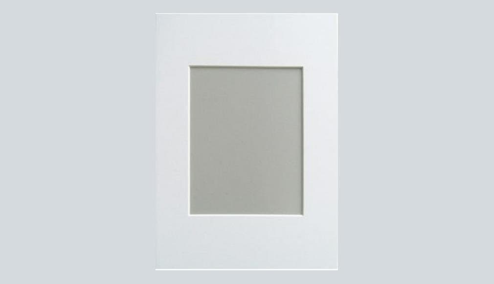 Walther Passepartout PA040S Bilderrahmen Polarweiß