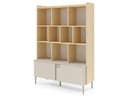 Beautysofa Bücherregal POSITIVO mit Schrank und Schublade Eiche Mavelie Bild 2