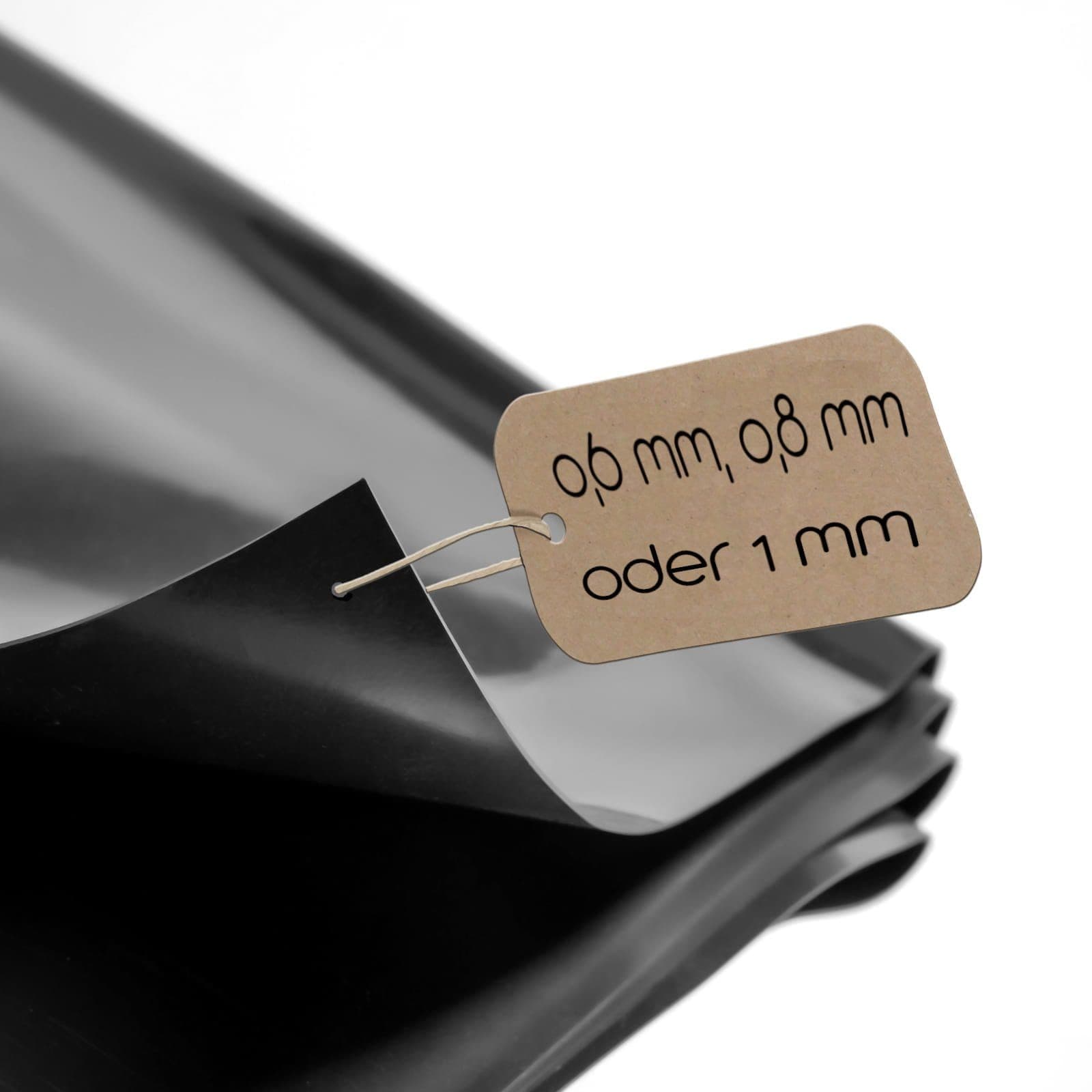 BooGardi Teichfolie Schwarz 0,8 mm PVC UV-beständig - Bild 2
