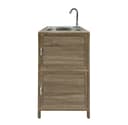 HTI-Living Outdoor-Küchenmodul Outdoorspüle S Gerti Sonoma Bild 2