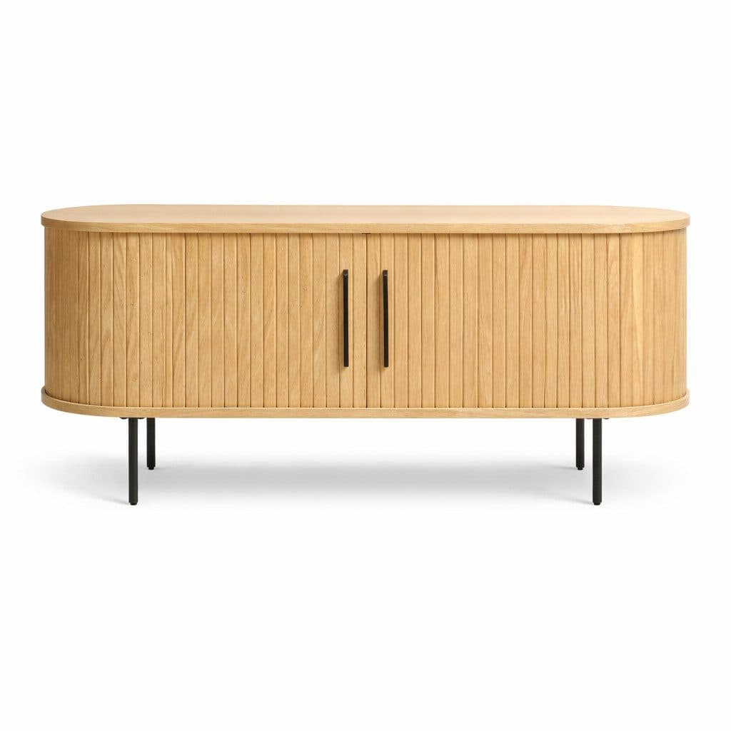 Liadomo Lowboard Uriel TV-Unterschrank mit Lamellen-Schiebetüren - Bild 2