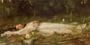 Friedrich Heyser - Ophelia - Kunstdruck Poster 100x50 cm Bild 2