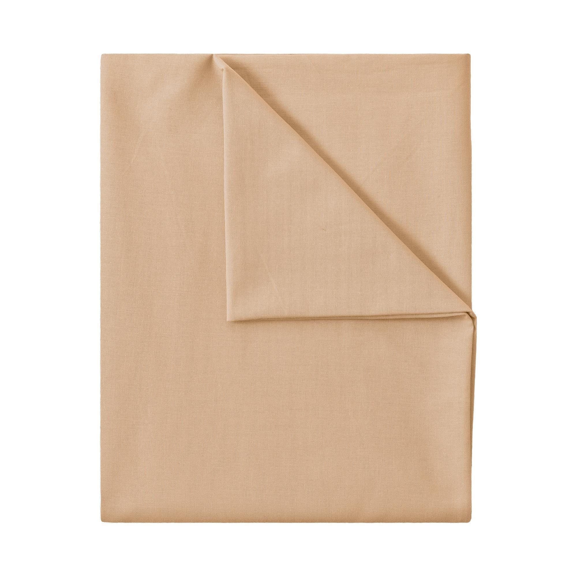 GREEN MARK Textilien Betttuch 100% Baumwolle Sand - Bild 2