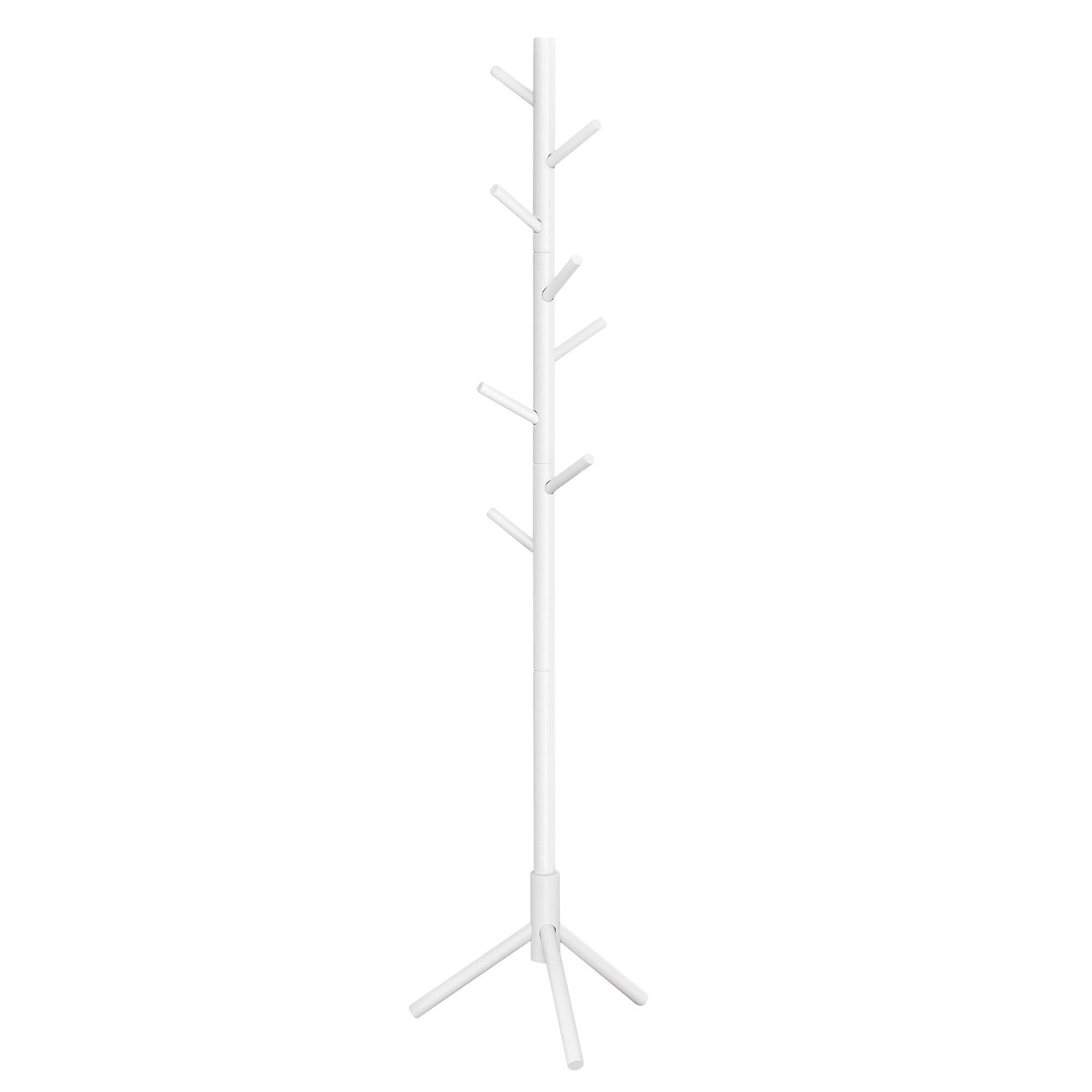 VASAGLE Garderobenständer Massivholz 3 Höhen 47x47x175cm - Bild 2