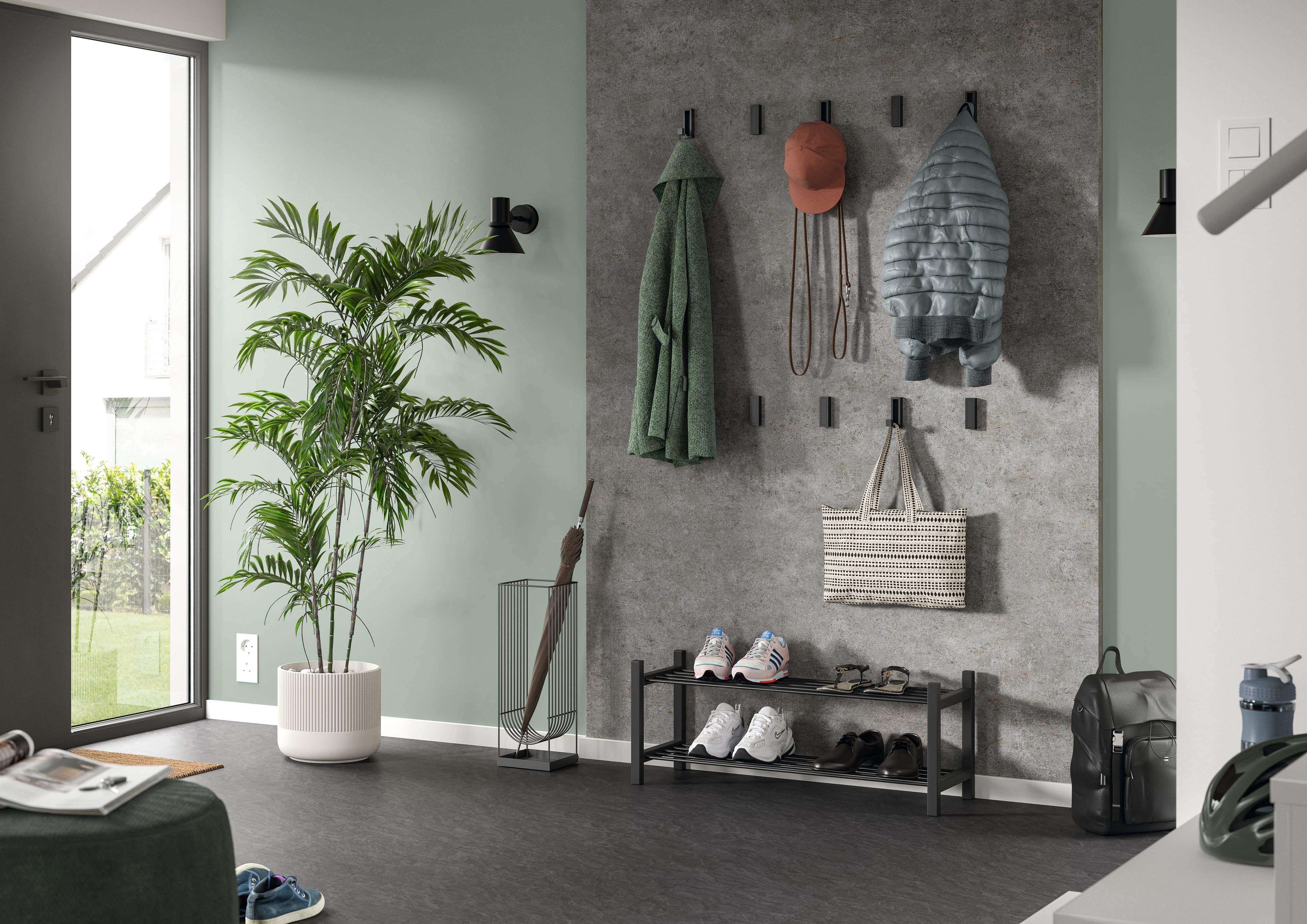 EGGER Wandpaneel DecoWall Rovigo Beton Grau - Bild 2