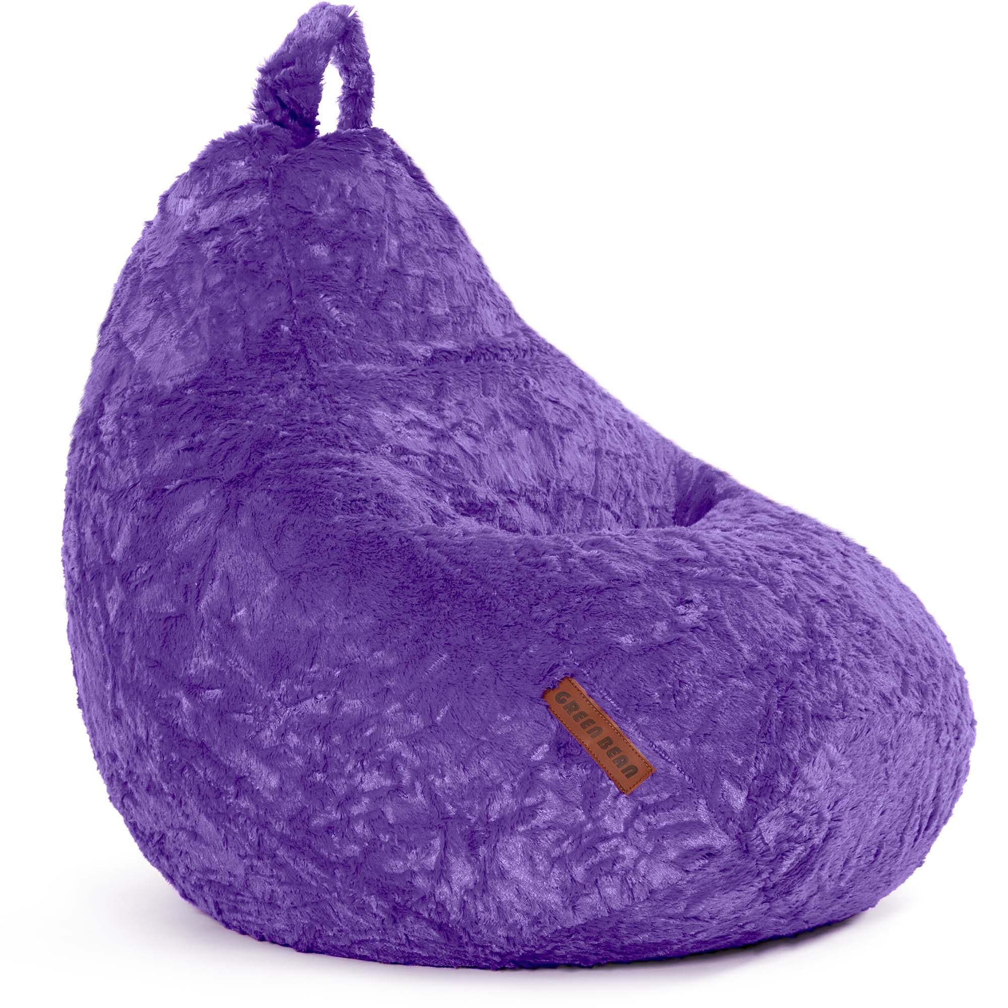 Green Bean Kinder-Sitzsack Plüsch Lila 60x45x45cm - Bild 2