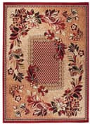 Tapiso Teppich ATLAS Beige Rot Rechteckig Klassisch Bild 2