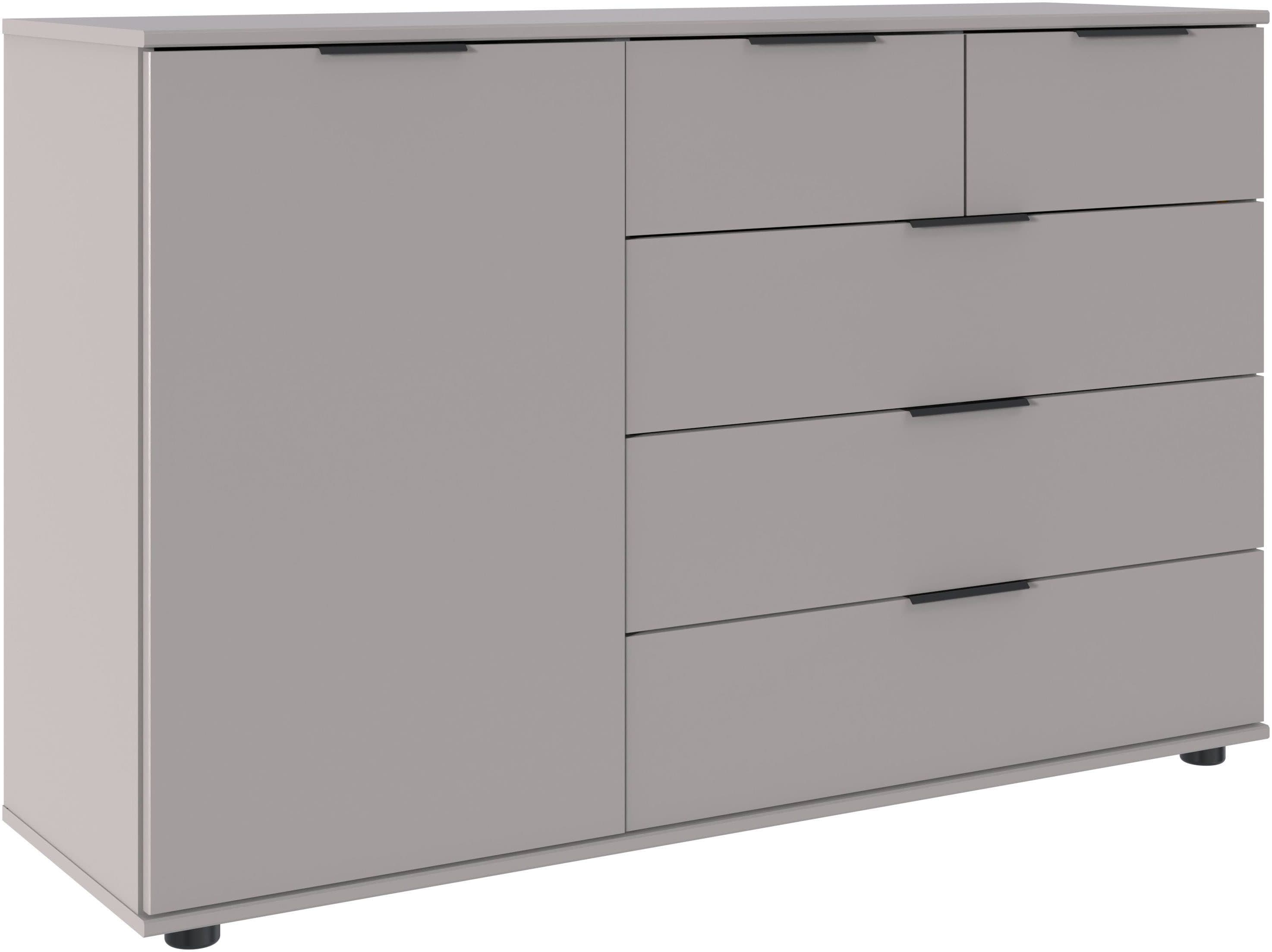 WIMEX Kombikommode Tilburg Sideboard Saharagrau mit 5 Schubladen - Bild 2