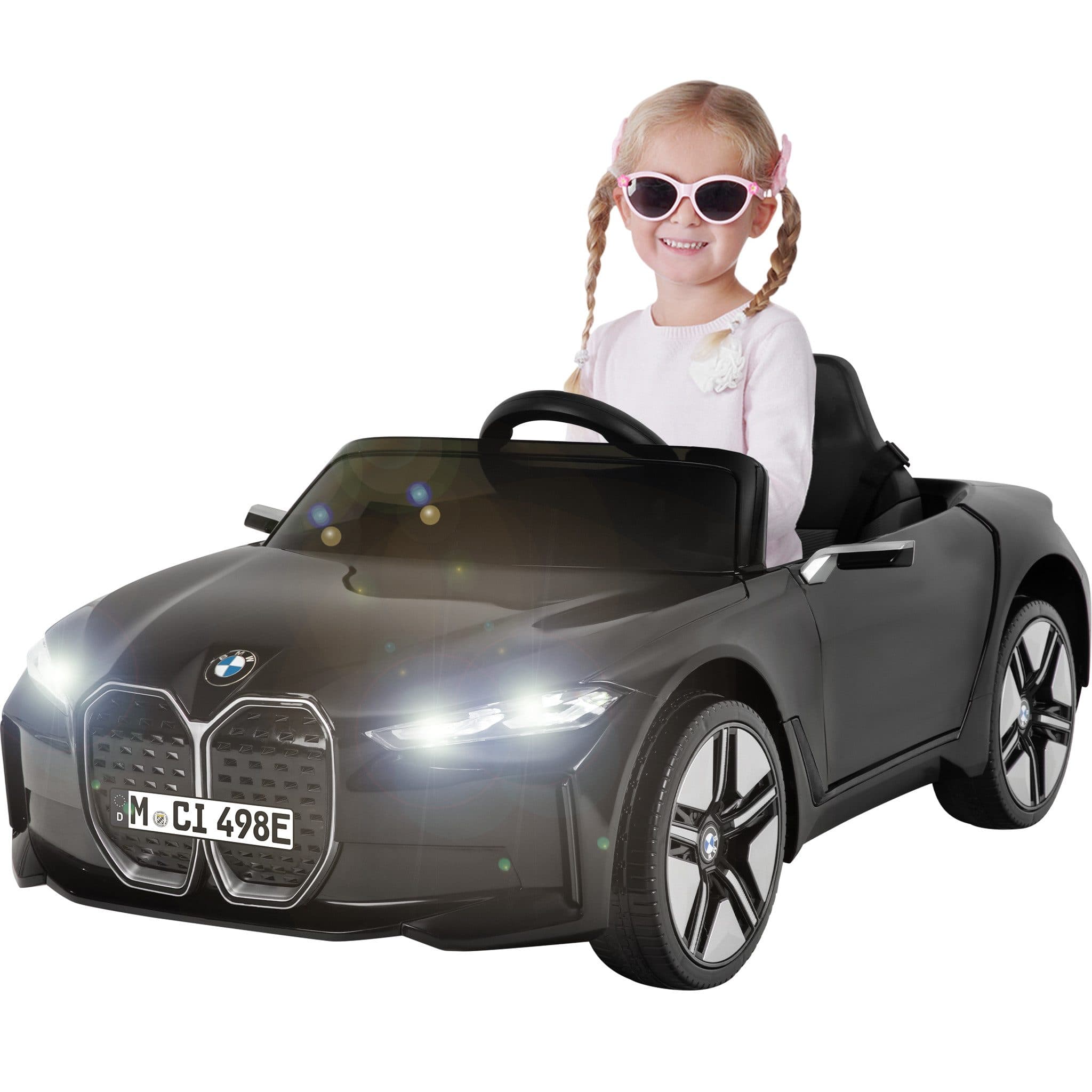 Actionbikes Motors Elektro-Kinderauto BMW i4 Schwarz Fernbedienung - Bild 2