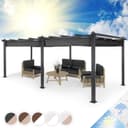 Blumfeldt Pavillon Pantheon 3x6m Grau Aluminium Bild 2