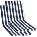 NYVI Liegenauflage 2er Set Hawaii blau-weiß gestreift Bild 2