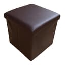 style home Sitzhocker mit Stauraum Braun Faltbar Bild 2