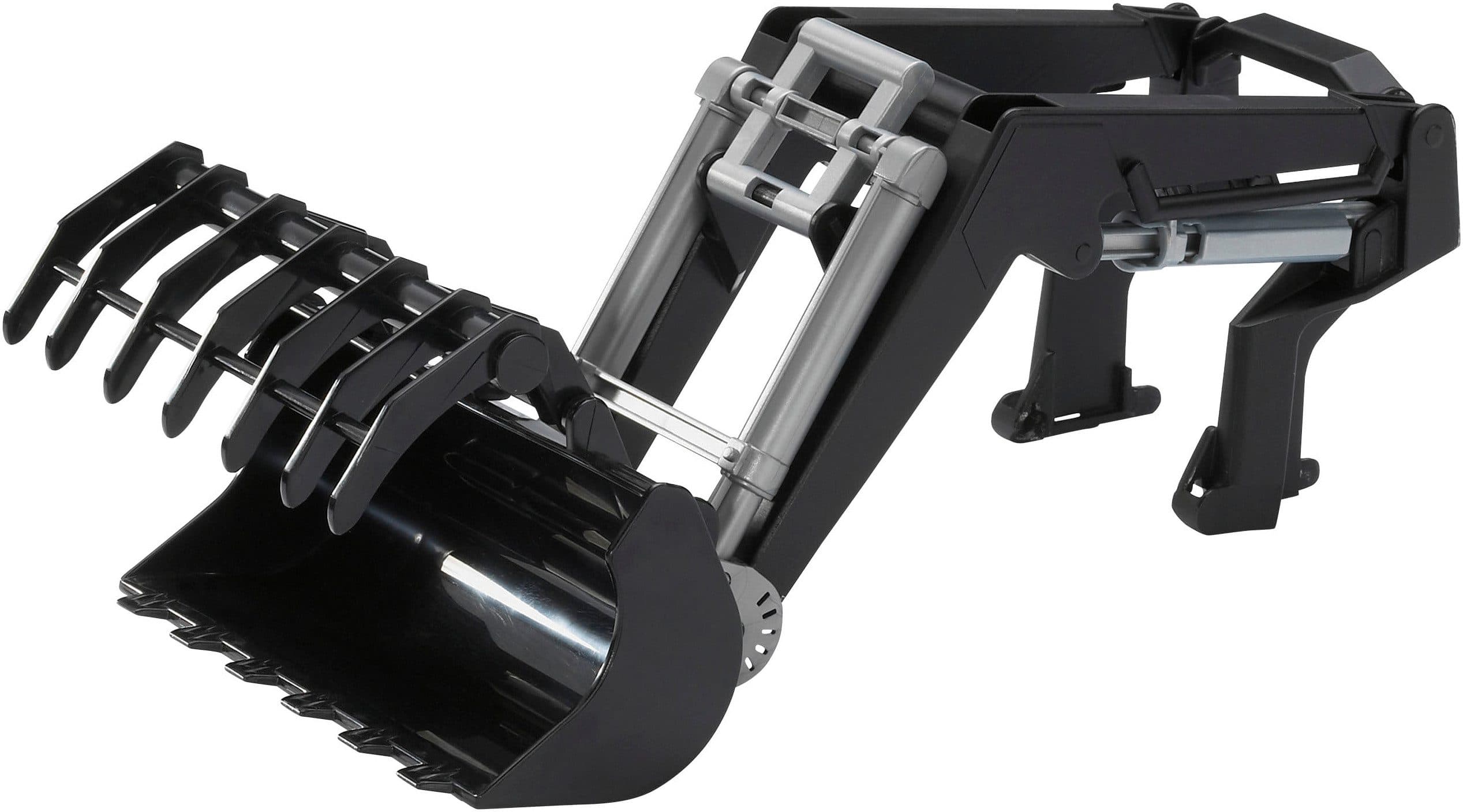 Bruder Spielzeug-Traktor Frontlader 27 cm Serie 3000 Schwarz