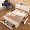 Polsterbett Doppelbett Funktionsbett Jugendbett Bild 2