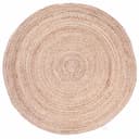 Marrakesch Orient & Mediterran Interior Runder Jute-Teppich Abril Natur 90cm Bild 2