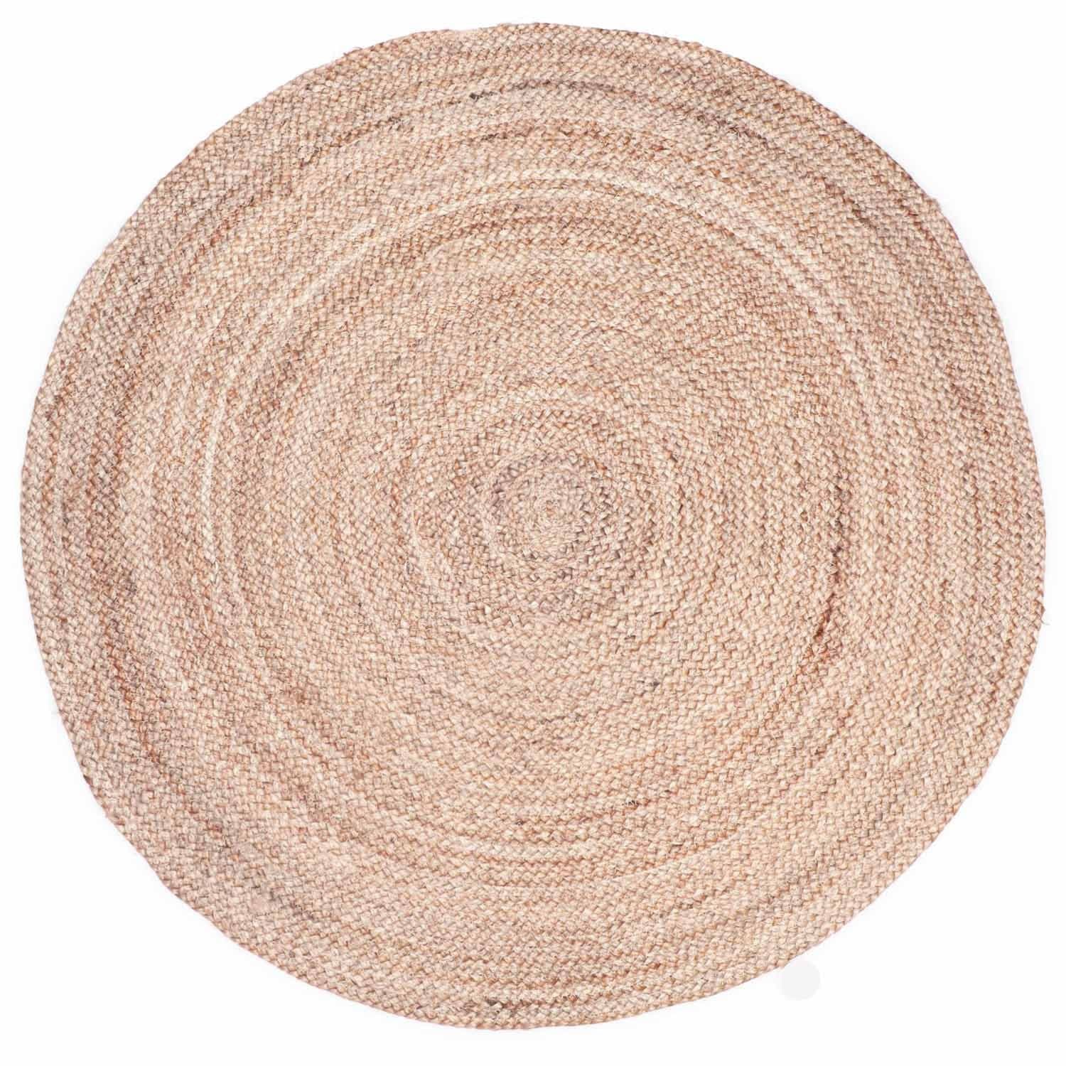 Marrakesch Orient & Mediterran Interior Runder Jute-Teppich Abril Natur 90cm - Bild 2