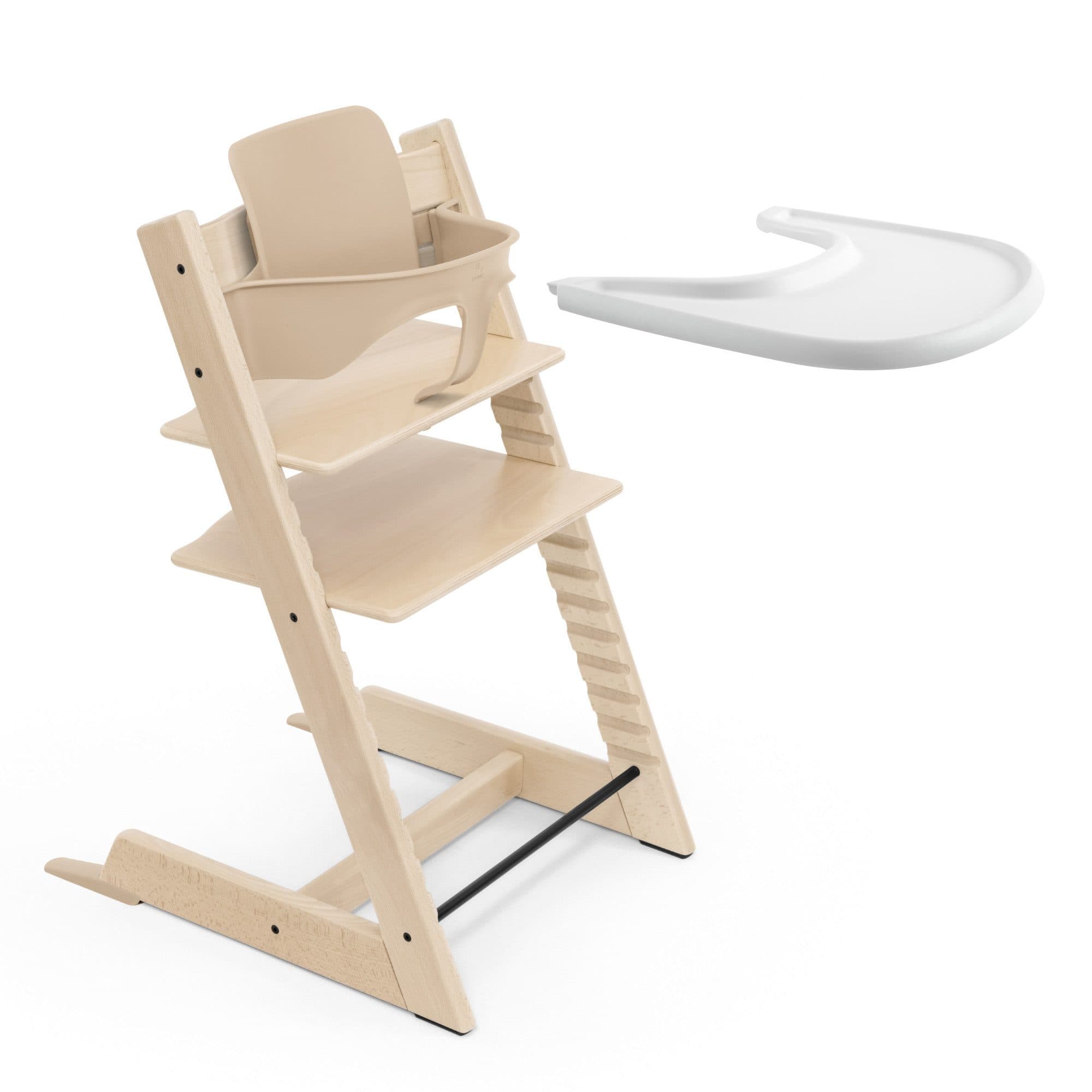 Stokke Tripp Trapp Hochstuhl mit Baby Set und Tray für Kinder 6-36 Monate - Bild 2