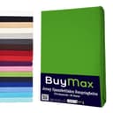 Buymax Spannbettlaken Wasserbett Jersey Rundumgummi 97% Baumwolle 3% Elasthan 40 cm Steghöhe Bild 2