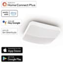 Hama LED Deckenleuchte WiFi Dimmbar Weiß Smart Home Bild 2