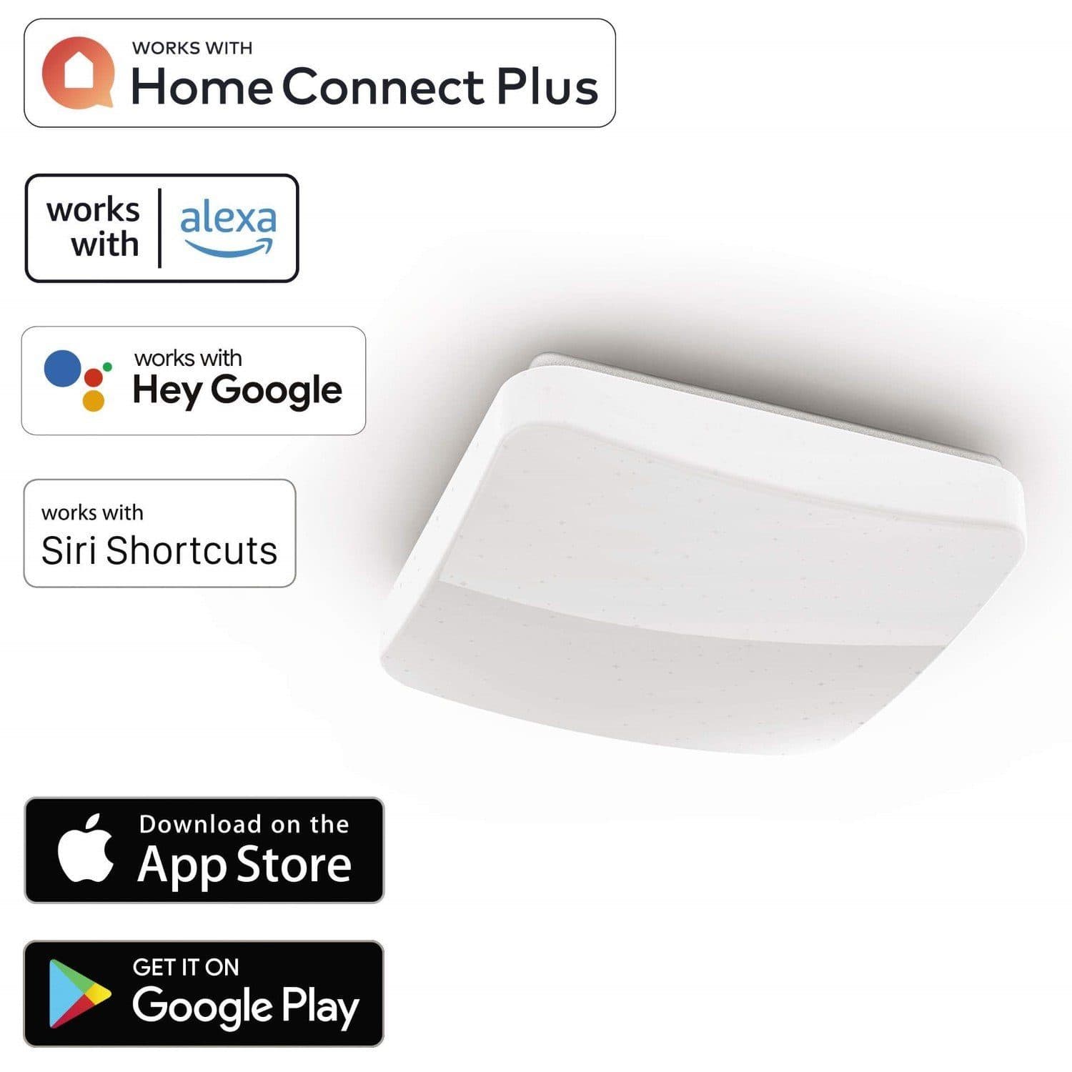 Hama LED Deckenleuchte WiFi Dimmbar Weiß Smart Home - Bild 2