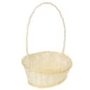 Viana Dekokorb Präsentkorb Deko-Geschenkkorb hell 38x27cm mit Henkel Bild 2