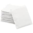 ZOLLNER Waschlappen 10er Pack 16x21 cm 100% Baumwolle Weiß Bild 2