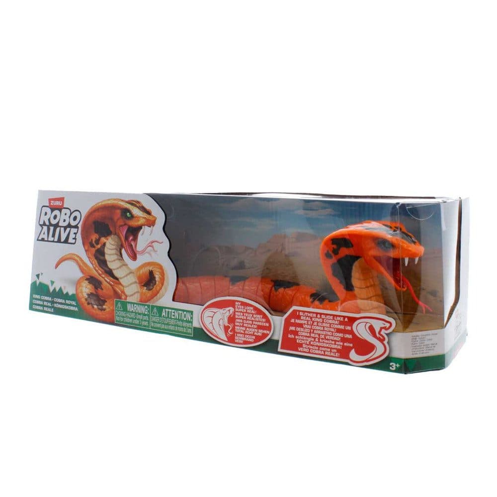 ZURU Robo Alive King Cobra Spielzeug 44,5 cm Realistisch Grün