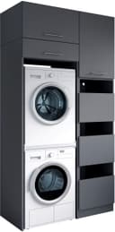 Baur Versand Mehrzweckschrank-Set Laundreezy 4-tlg. Anthrazit Matt Bild 2