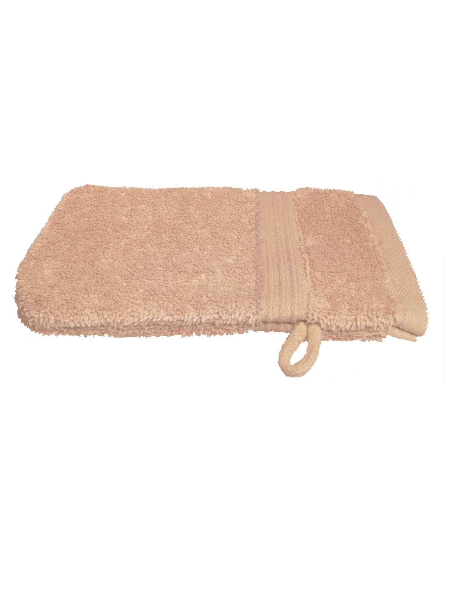 Julie Julsen Handtuch Waschhandschuh Pastell Beige Baumwolle