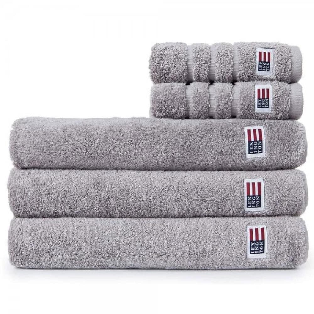 Lexington Handtuch Dark Grey 30x50 cm Baumwolle - Bild 2