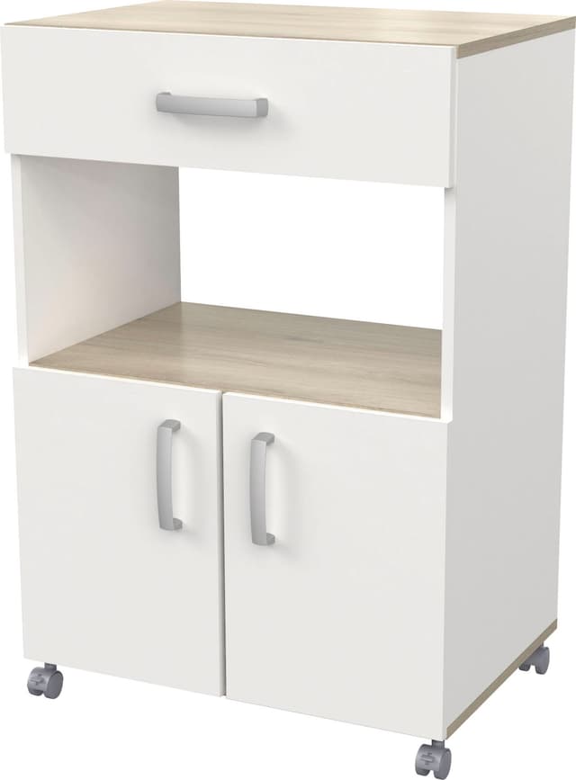Demeyere GROUP Mikrowellenschrank Anis: Moderner 2-Türiger Schrank mit Schublade
