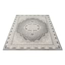 Carpetilla Designteppich Wohnzimmer Teppich Designer Teppich Orient Musterung Modern Grau Bild 2