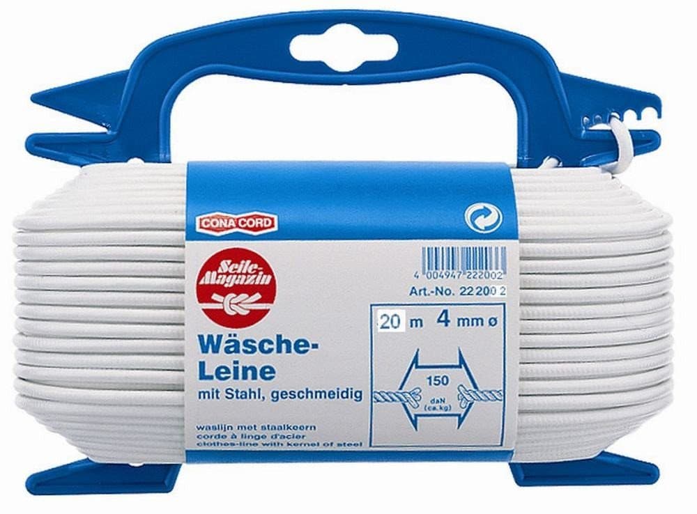 Aco Wand-Wäscheleine Conacord PVC 20 m