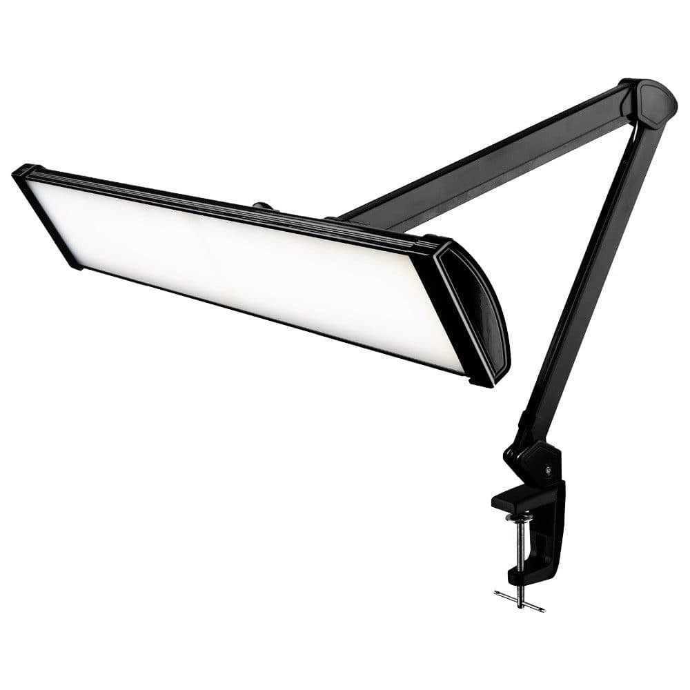 Semplix LED Arbeits-Tischlampe Schwarz Dimmbar Tischklemme - Bild 2
