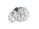 Deko-Impression Dekosteine 1 Kilo Weiss 2-4 cm Flusskiesel Bild 2