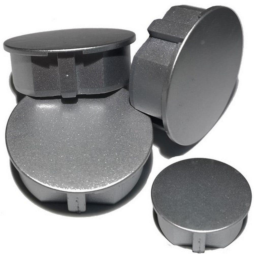 STECKEL Steckdosenabdeckung 4er-Set Silber Staubschutz - Bild 2