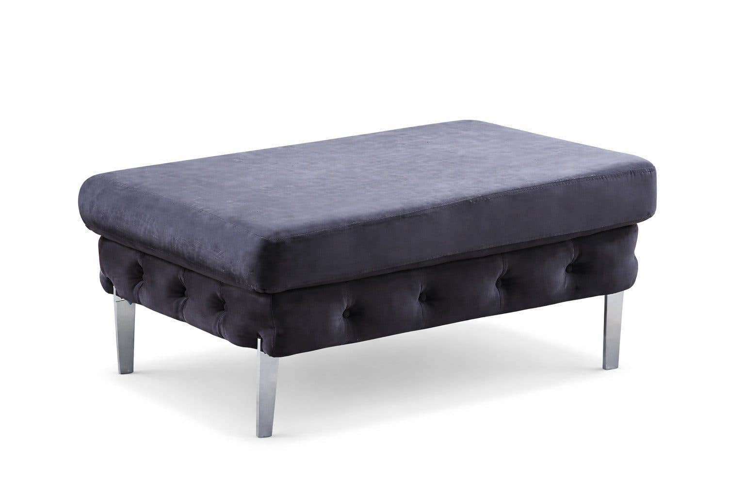 JVmoebel Chesterfield-Hocker Blau - Bild 2