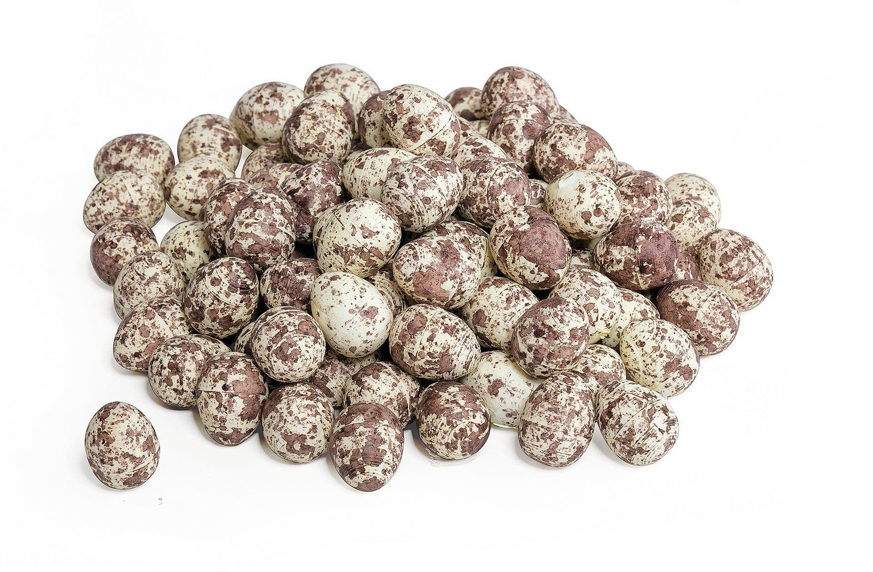 VBS XXL Osterei Deko-Eier gesprenkelt 100 St.