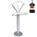 bremermann Kleiderbutler Herrendiener Garderobe Silbergrau Weiß Bild 2