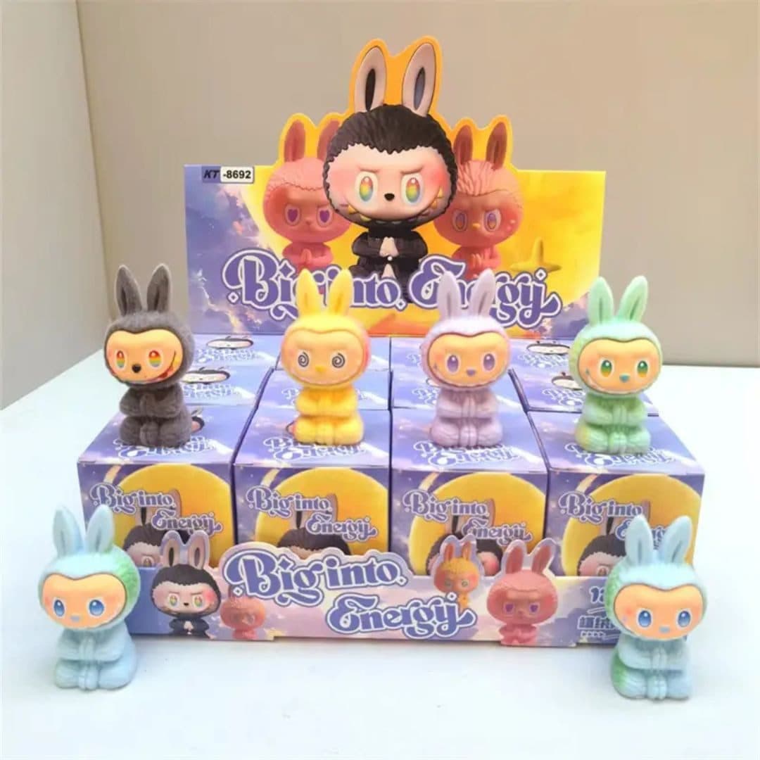 suebidou Labubu Sammelfigur Glücksbringer Box Bunt 6 Designs