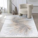 THE CARPET Teppich Mila Grau Modern 3D-Design Glänzender Flor Bild 2