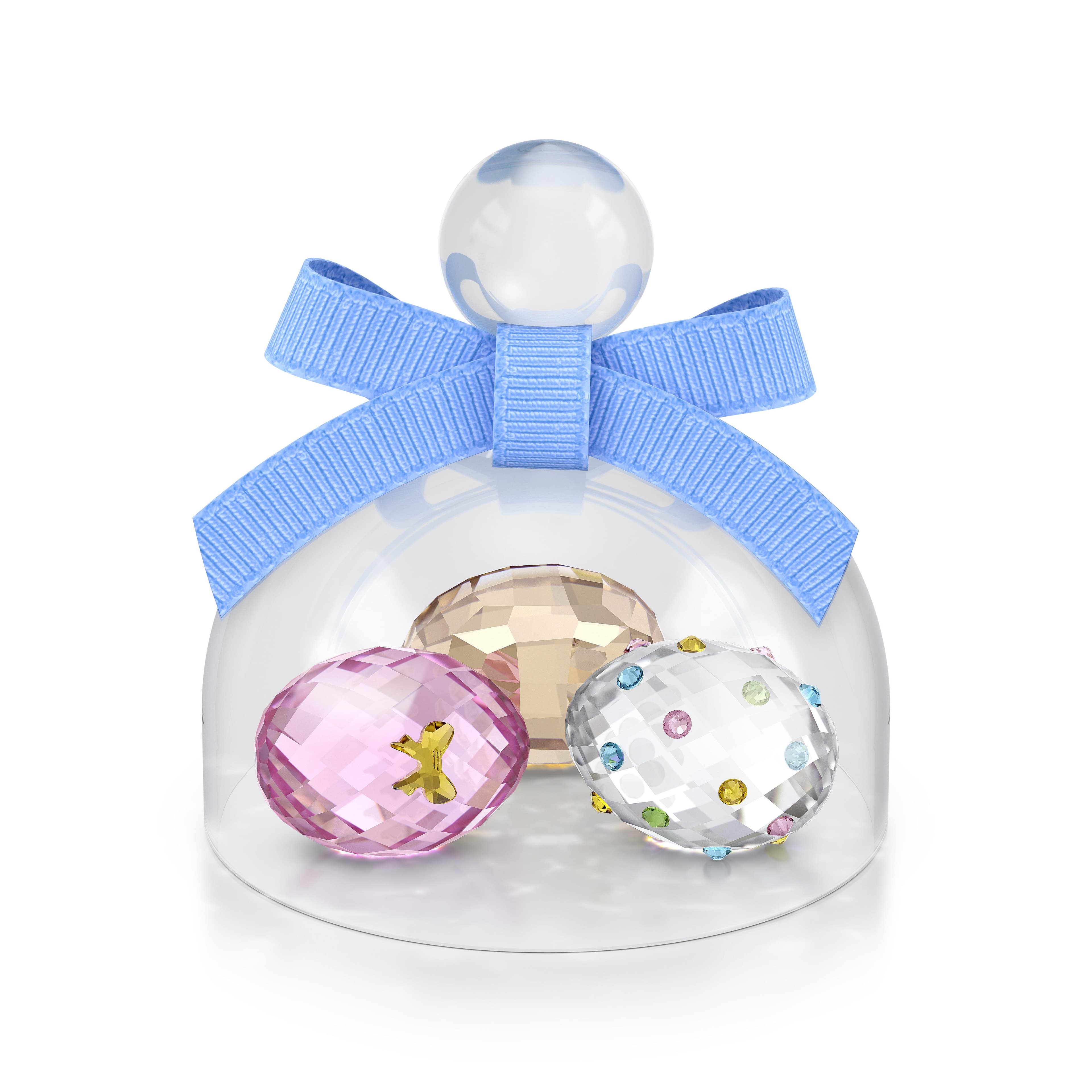 Swarovski Kristallfigur IDYLLIA BELL JAR EASTER EGGS Dekofigur