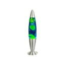 BLULAXA LED Lavalampe Retro Design Gelb/Blau Bild 2