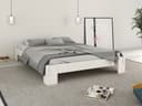 OTTO HOME ZEN Futonbett Weiß Massivholz Kiefer Bild 2
