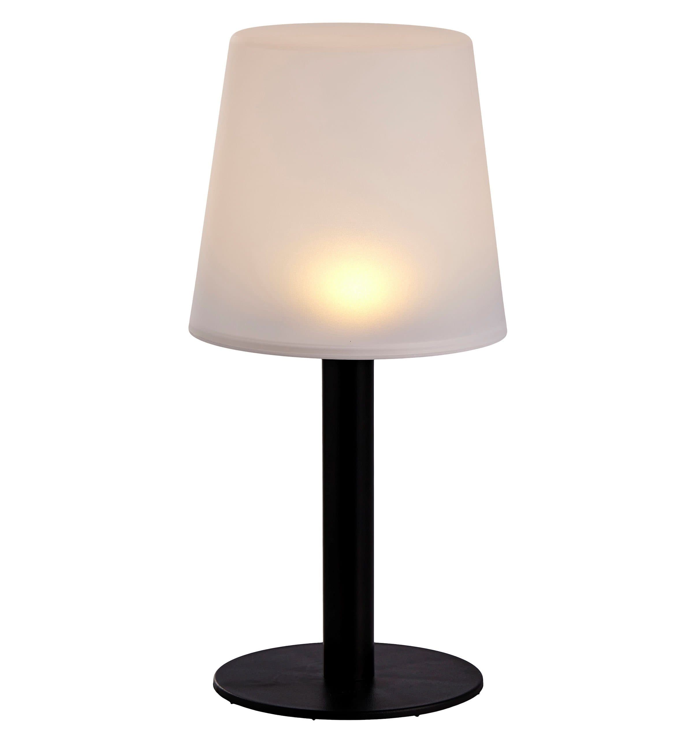 Spetebo LED Solarleuchte LED Solar Garten Tischlampe